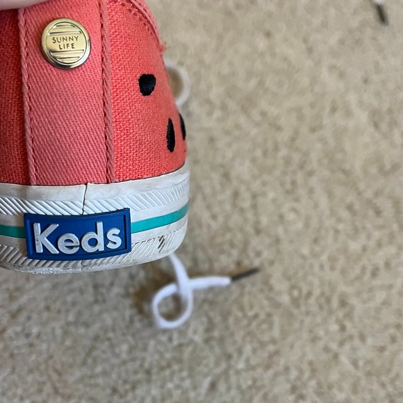 Keds + SunnyLife *Watermelon* Kickstart Sneaker | Gently Used | 6.5 | EUC - Picture 6 of 16